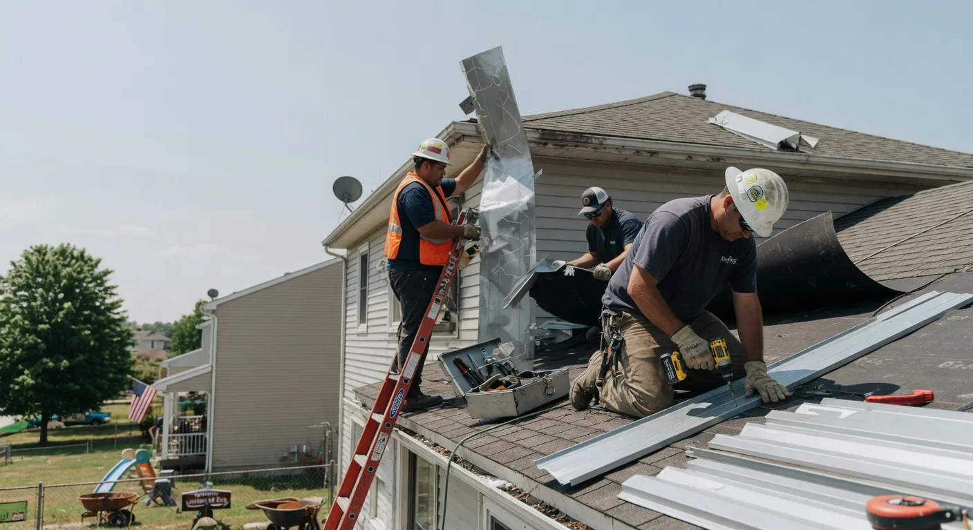 Metal Roof Repair in Plymouth, UT